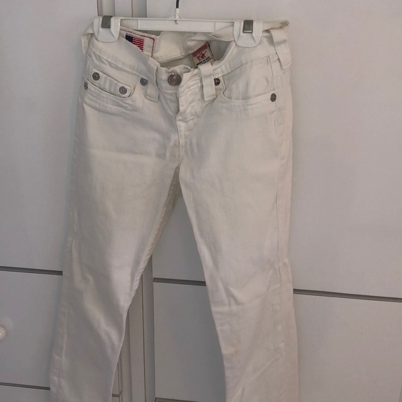 True Religion Denim - White true religion women’s jeans.